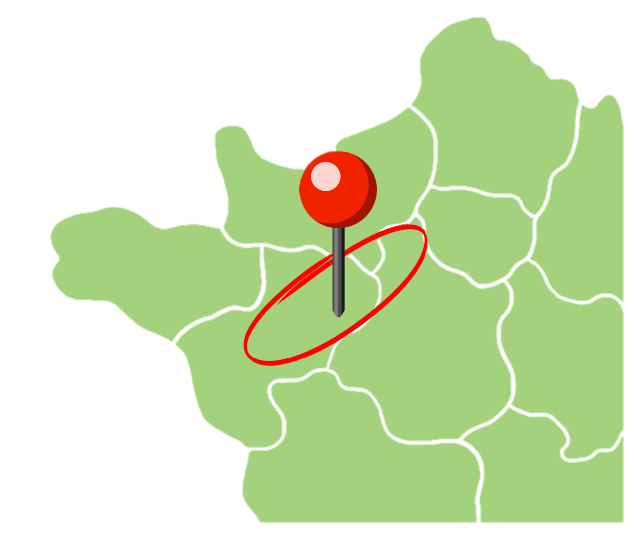 Zones couvertes par RGAC pour les audits énergétiques : Pays de la Loire et Centre-Val de Loire